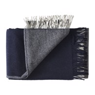 Silkeborg Uldspinderi plaid - Drejø Midnight Blue